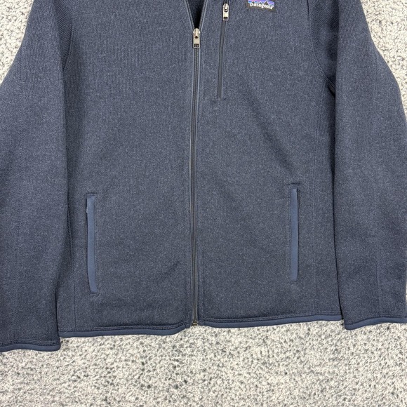 Patagonia Better Sweater Jacket Mens Small Navy Blue Fleece Full Zip Adult S - Picture 6 of 12